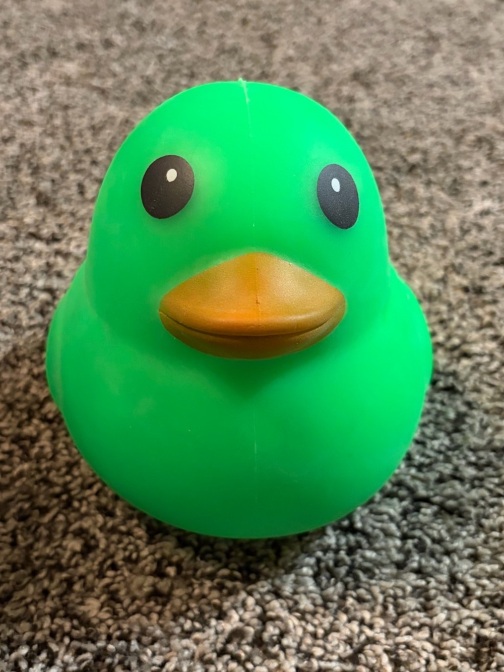 Sunny Days Laffy Quacks Jumbo Green Squishy Duck Squeeze Stress Toy